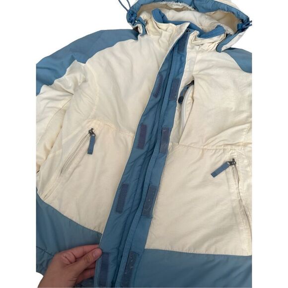 vintage y2k american eagle puffer winter snow ski jacket women’s size medium - Picture 7 of 16